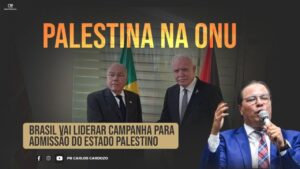 Brasil Será O Lider da Campanha Pelo Estado Palestino - Pr. Carlos Eduardo Cardozo AO VIVO