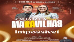 AO VIVO | QUARTA DAS MARAVILHAS | 21/05/2025 | NOITE (ADCAM)