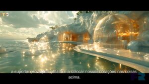 O MAR DE VIDRO - MISTÉRIOS DO CÉU