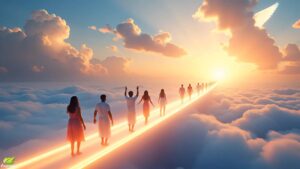 ANDANDO NO CAMINHO DO CÉU | MÚSICA CELESTIAL DE FÉ, AMOR E CUIDADO DIVINO | CÔRUS DE ANJOS